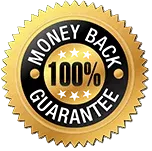 180 day money back guarantee badge