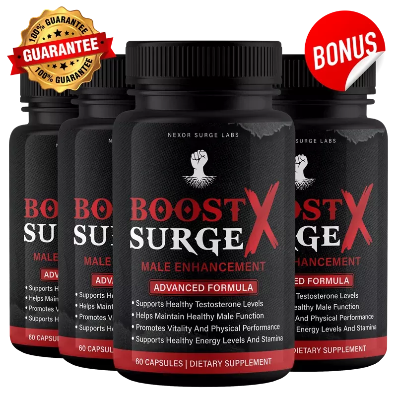 Boost Surge X 3 plus 1 free bottles bundle